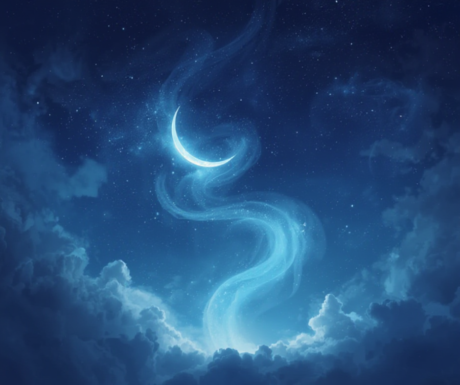 Mystical night sky with soft cosmic light, symbolizing intuitive astrology guidance for March 17, 2026.